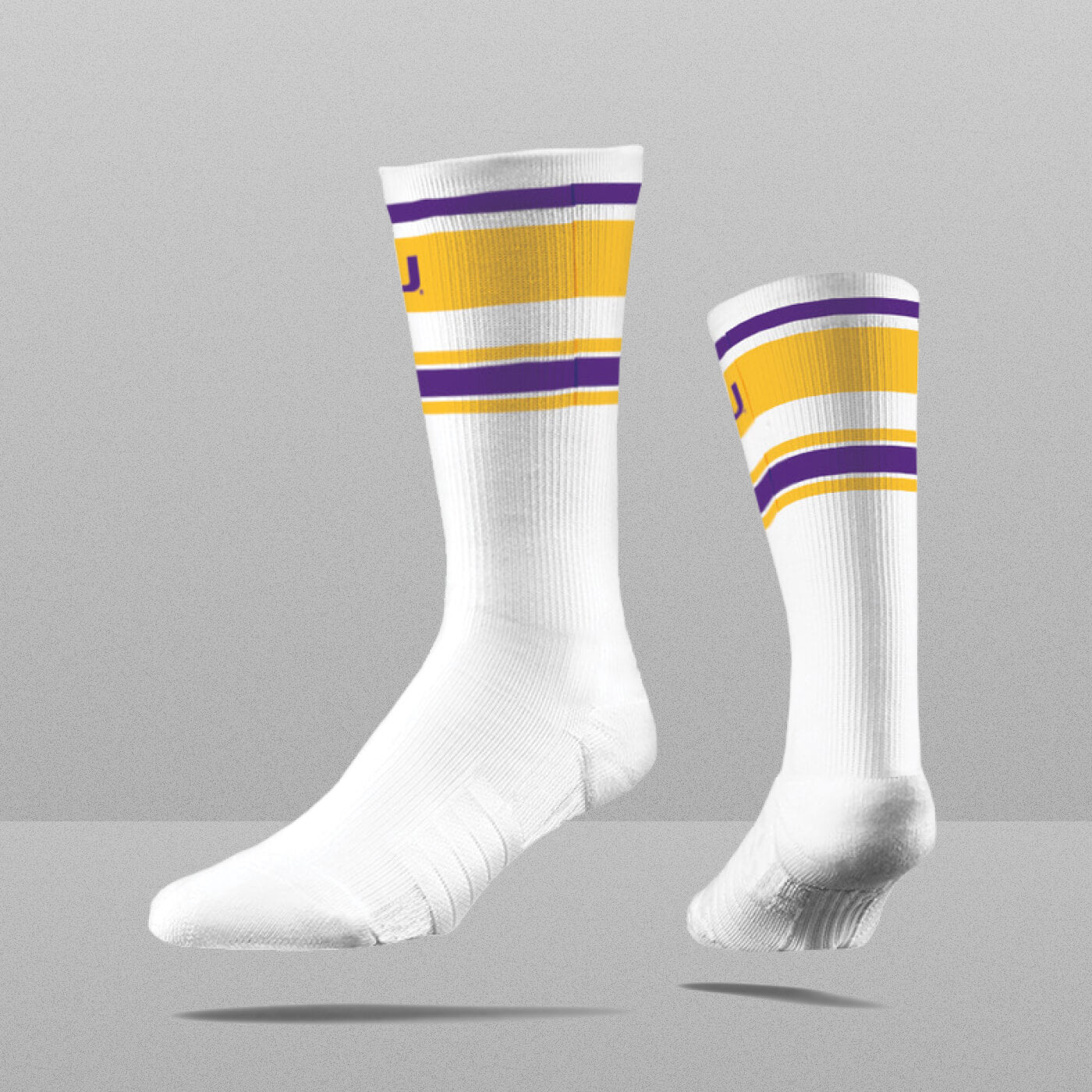 NCAA Varsity Stripe Crew Sock