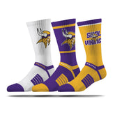 Minnesota Vikings | Premium Knit Crew | NFL 3 Pack Box | N02414863ML-img1