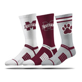 Mississippi State University | Premium Knit Crew 3 Pack | NCAA 3 Pack G2 | N02503765ML-img1