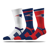 New England Patriots | Premium Knit Crew | NFL 3 Pack Box | N02414867ML-img1