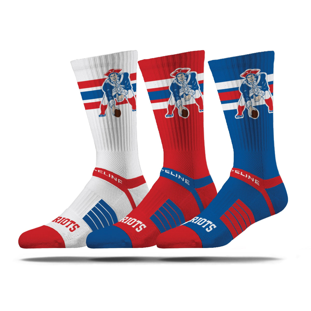 New England Patriots | Premium Knit Crew | NFL Retro 3 Pack | N02651100ML-img1