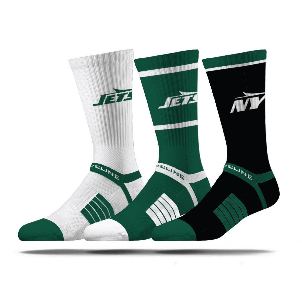 New York Jets | Premium Knit Crew | NFL 3 Pack Box | N02414879ML-img1