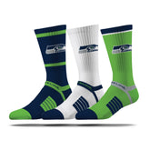 Seattle Seahawks | Premium Knit Crew | NFL 3 Pack Box | N02419011ML-img1