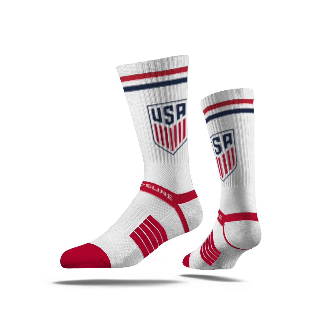 US Soccer | Premium Knit Crew | Retro | White | N02737316ML