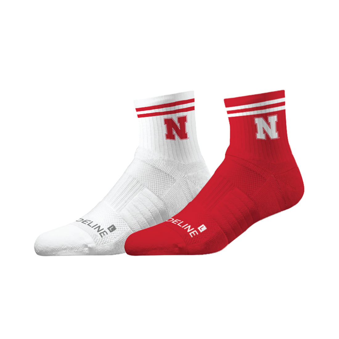 University of Nebraska | Half Calf Knit | NCAA 2 Pack | N02626745ML-img1