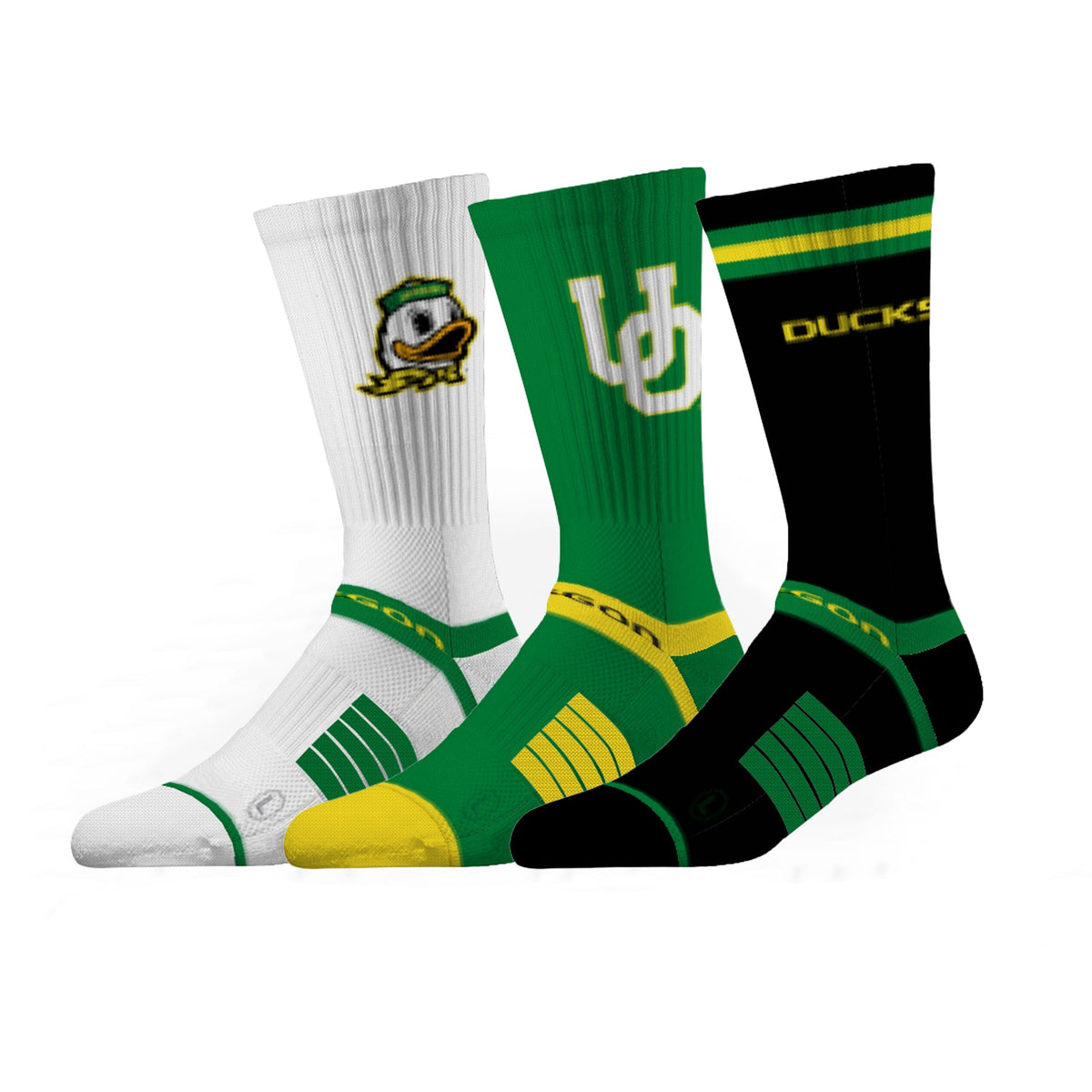 University of Oregon | Premium Knit Crew 3 Pack | NCAA 3 Pack G2 | N02504898ML-img1