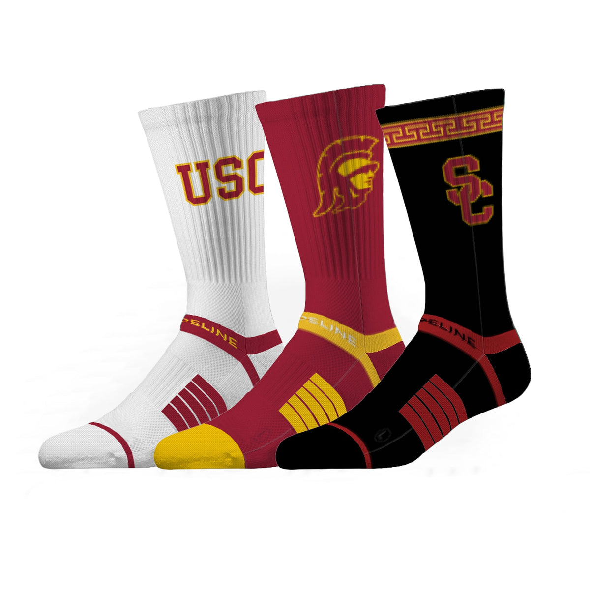 University of Southern California | Premium Knit Crew 3 Pack | NCAA 3 Pack G2 | N02505573ML-img1
