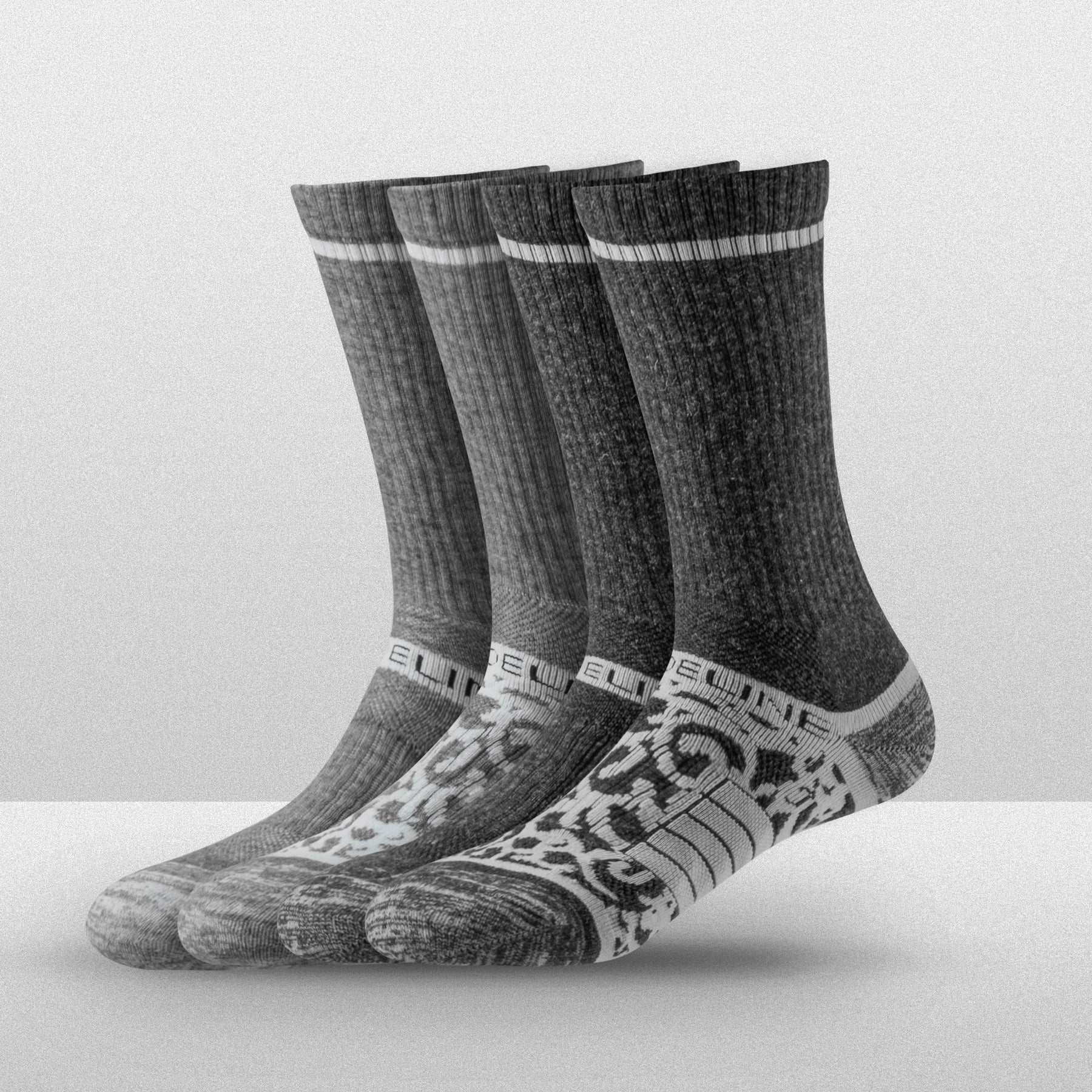 Merino Wool Cloud Crew Socks 4-Pack