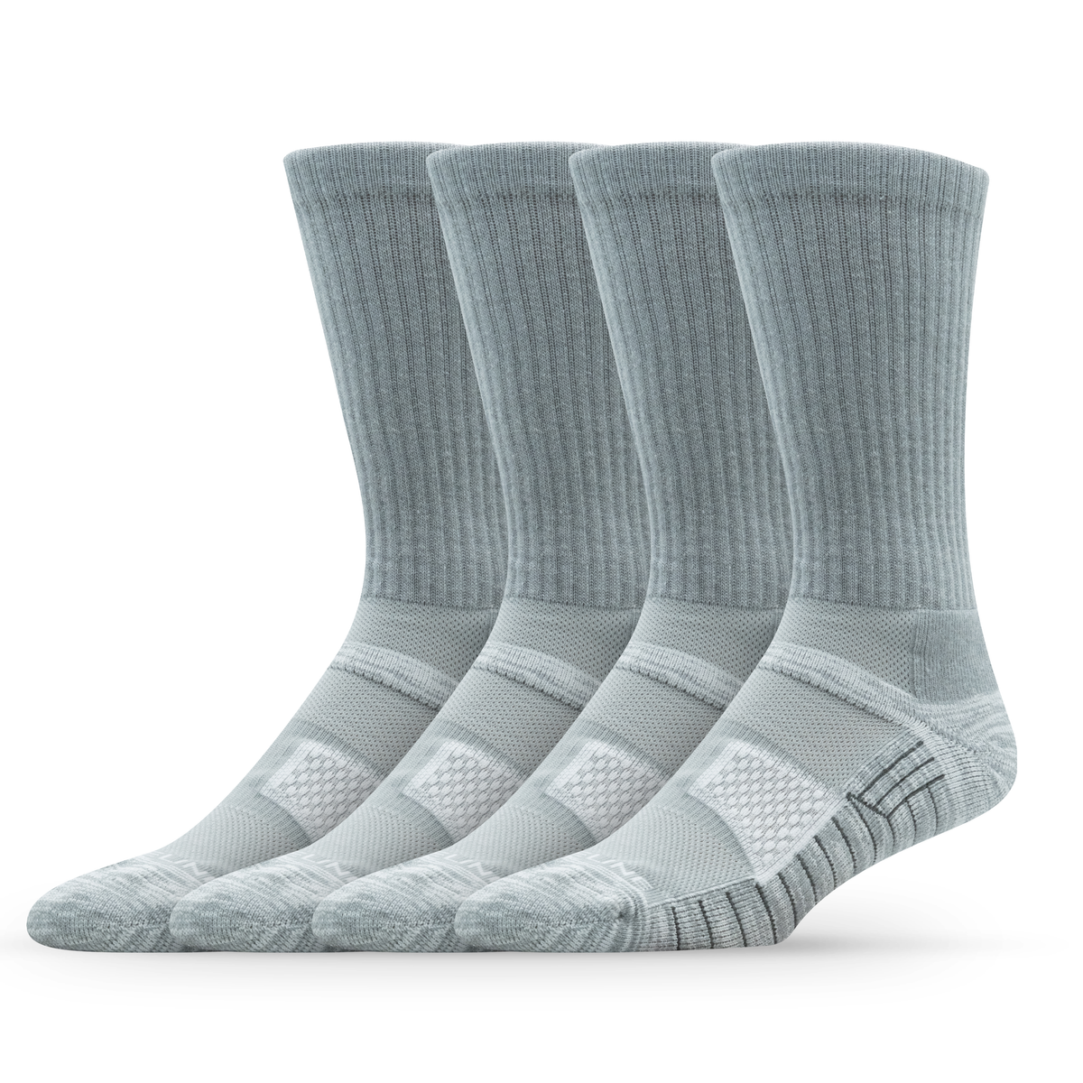 Bounce 2.0 Crew 4-Pack in Grey