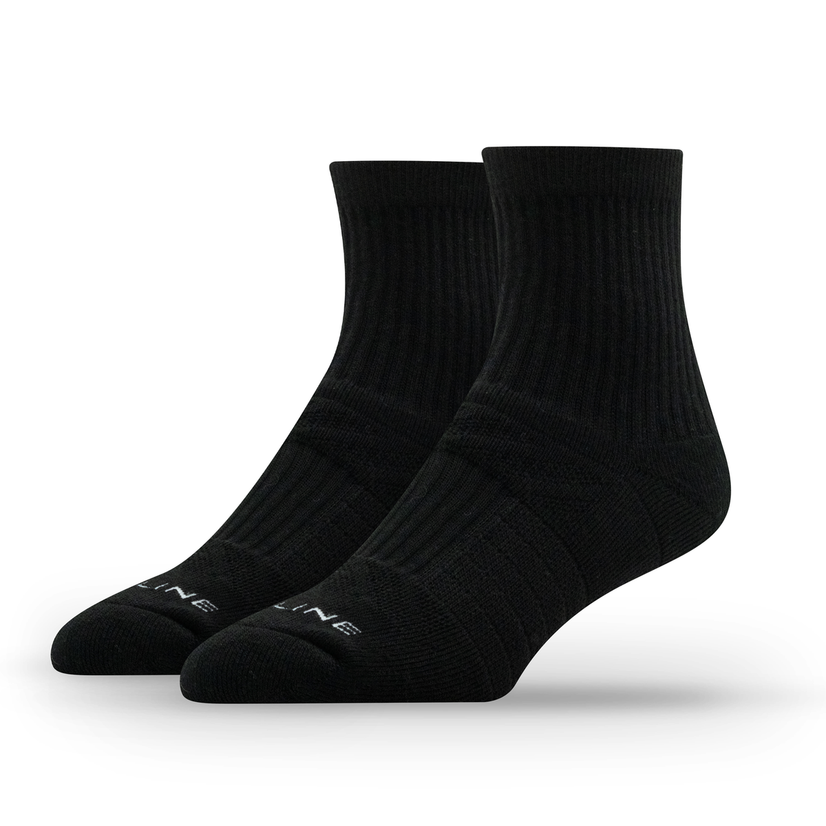 Black: half calf sock from the 8-Pack of Half Calf Socks