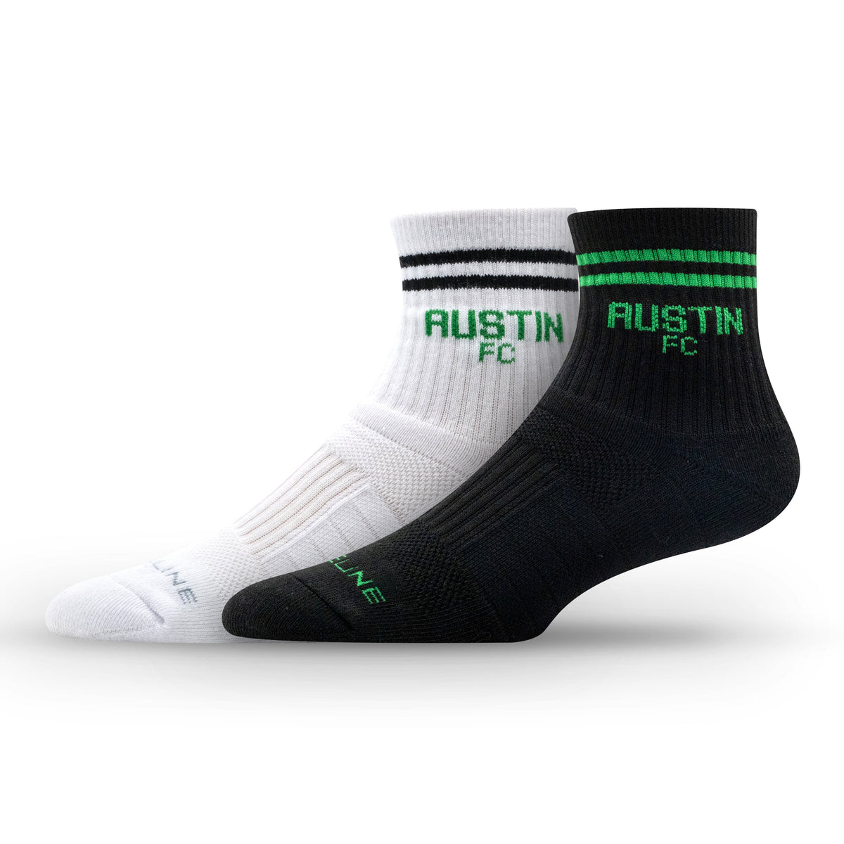 Austin FC MLS Half Calf Knit Socks 2-Pack