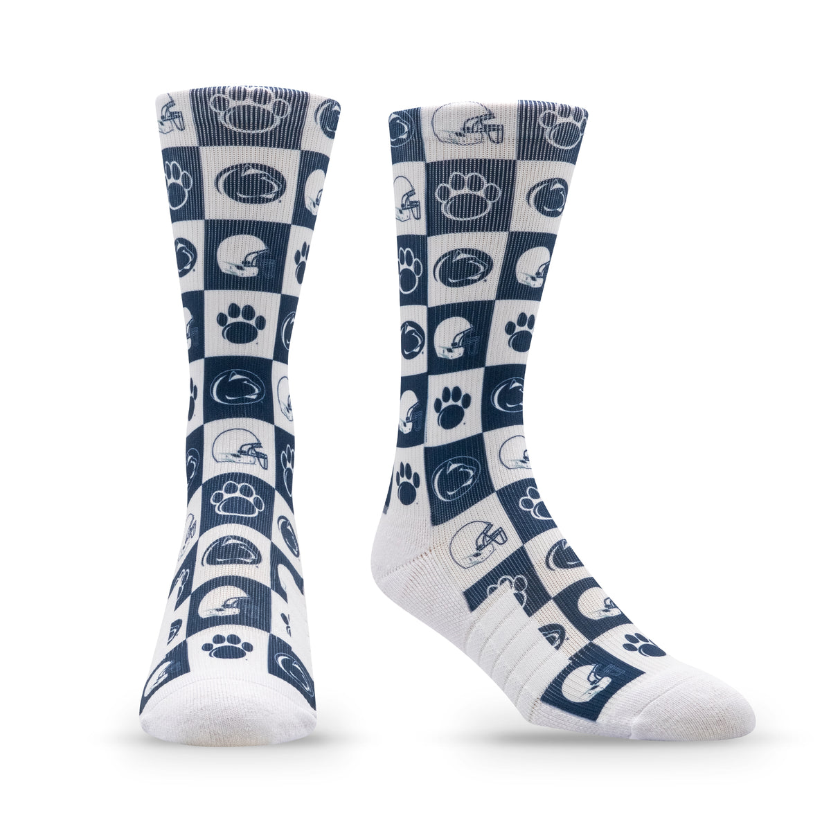 Penn State: alternate view of the NCAA 70s Checkered Socks