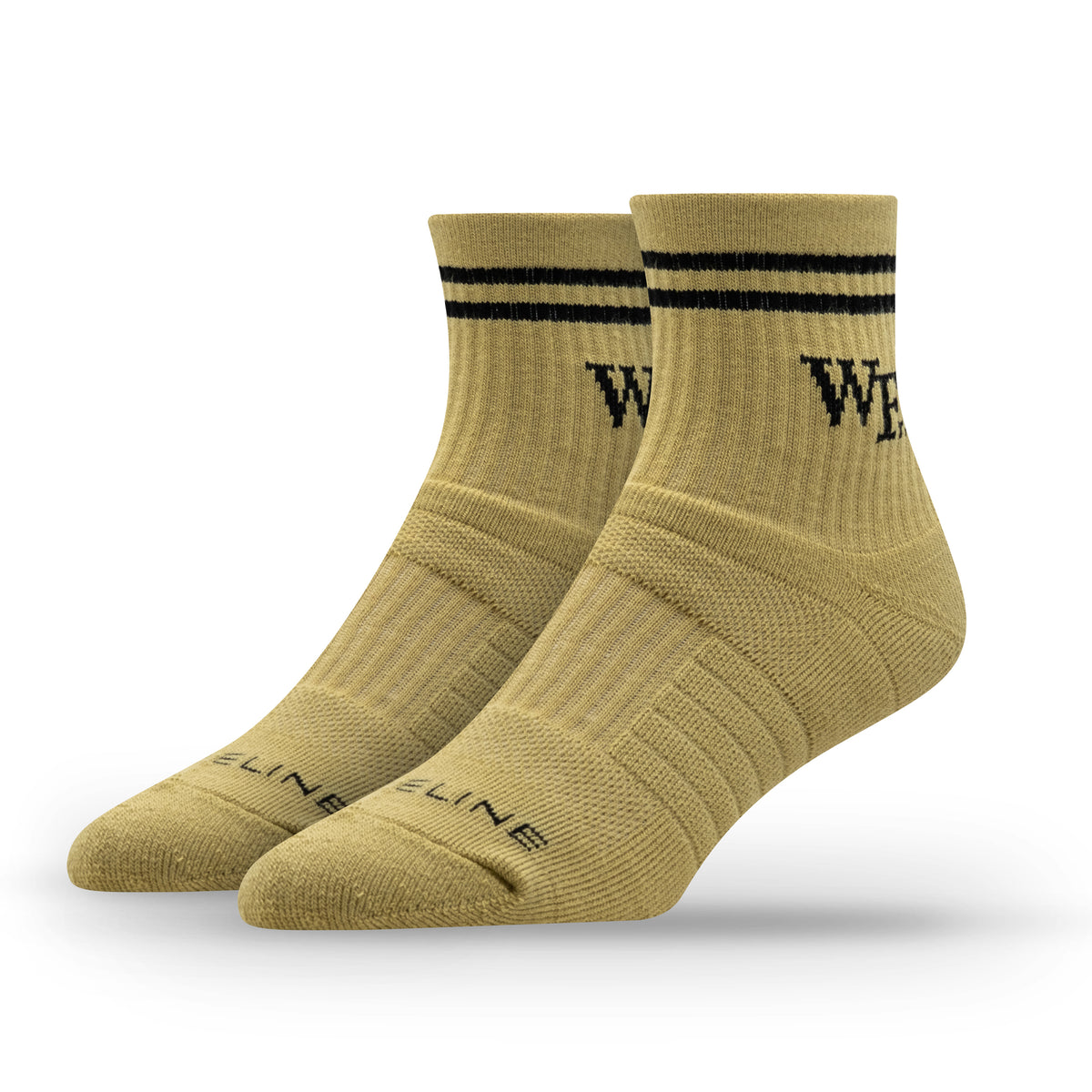 Wake Forest University: alternate view of the NCAA Half Calf Knit Socks 2-Pack