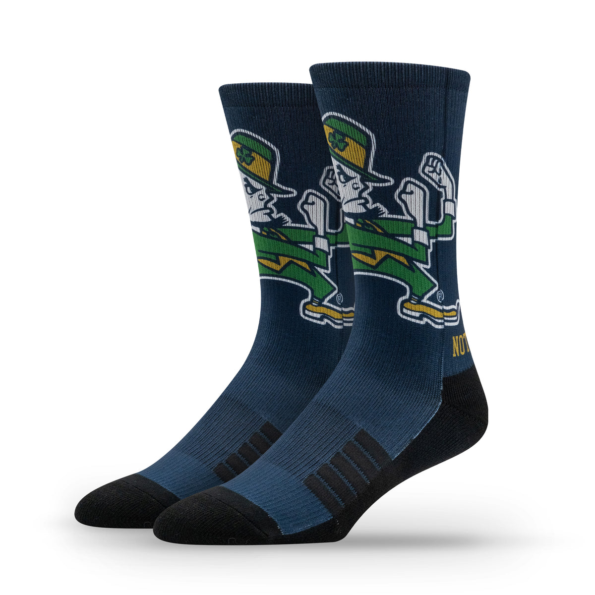 University of Notre Dame NCAA Mascot Premium Sublimated Socks