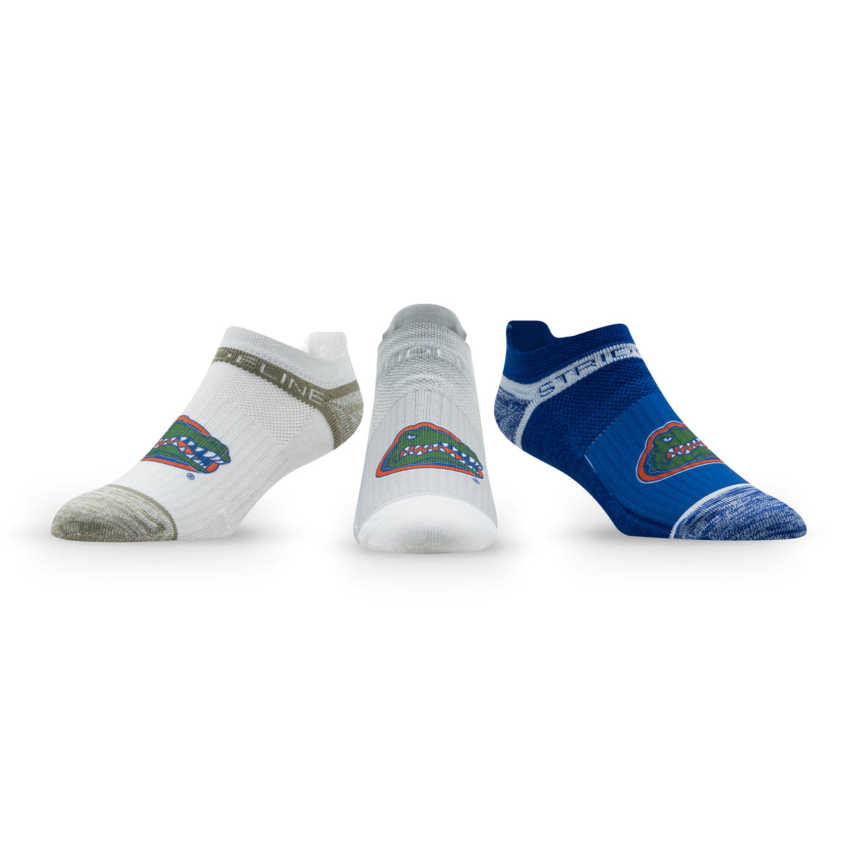 University of Florida: alternate view of the NCAA Premium Low Socks 3-Pack
