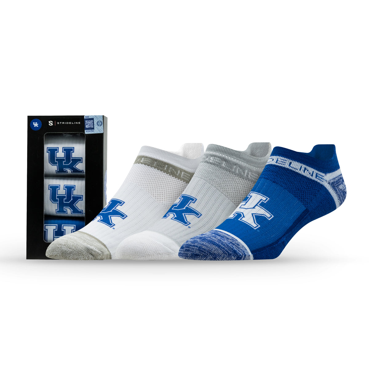 University of Kentucky NCAA Premium Low Socks 3-Pack