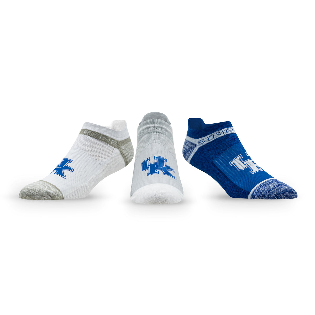 University of Kentucky: alternate view of the NCAA Premium Low Socks 3-Pack