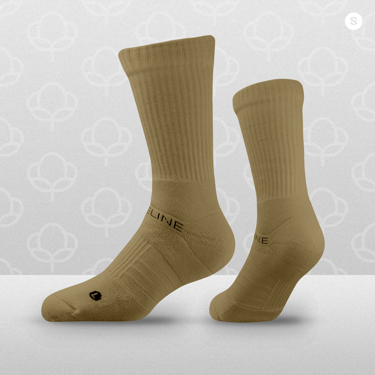 Combed Cotton | Premium Crew Socks