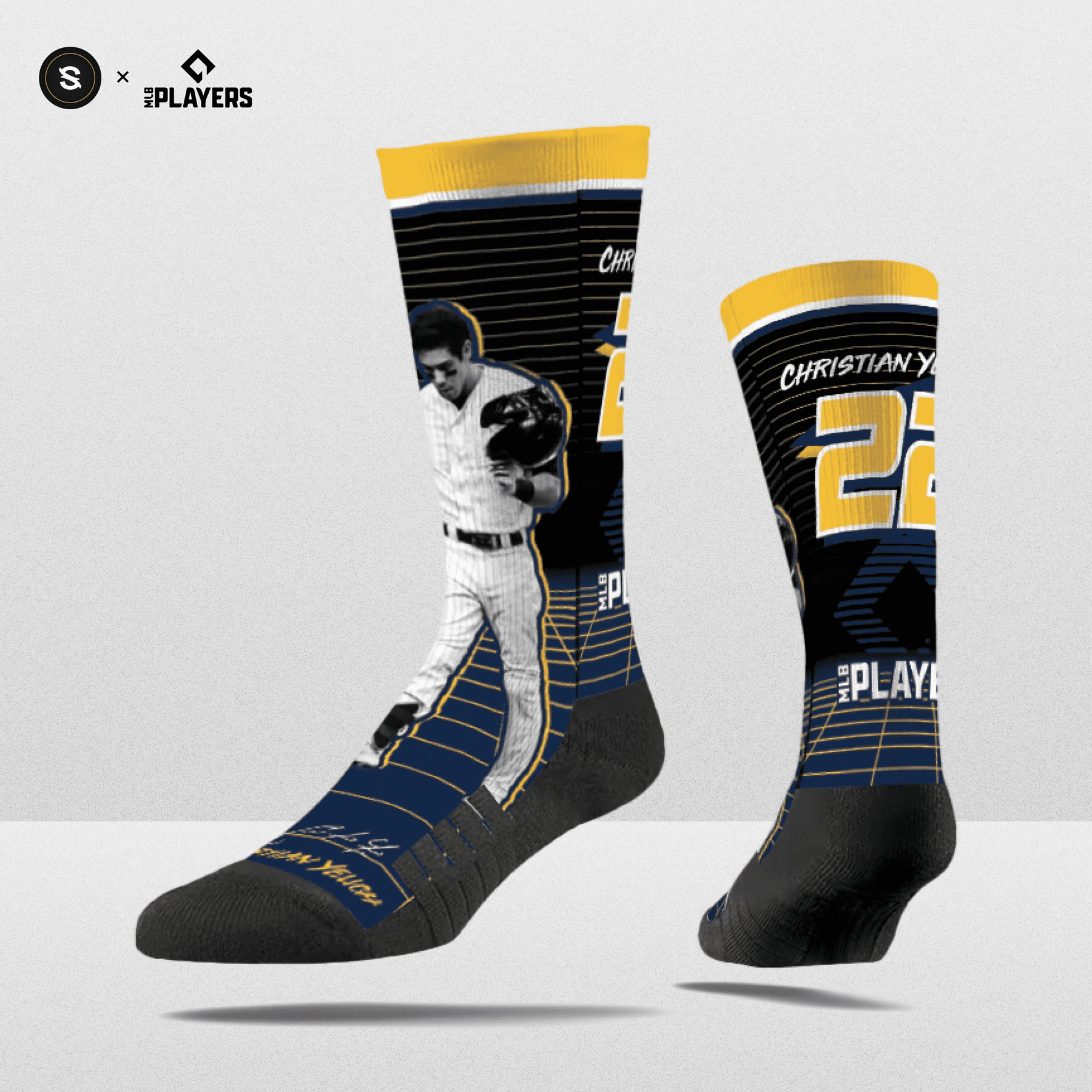 MLBPA Premium Crew Sock ('23 Synthwave)