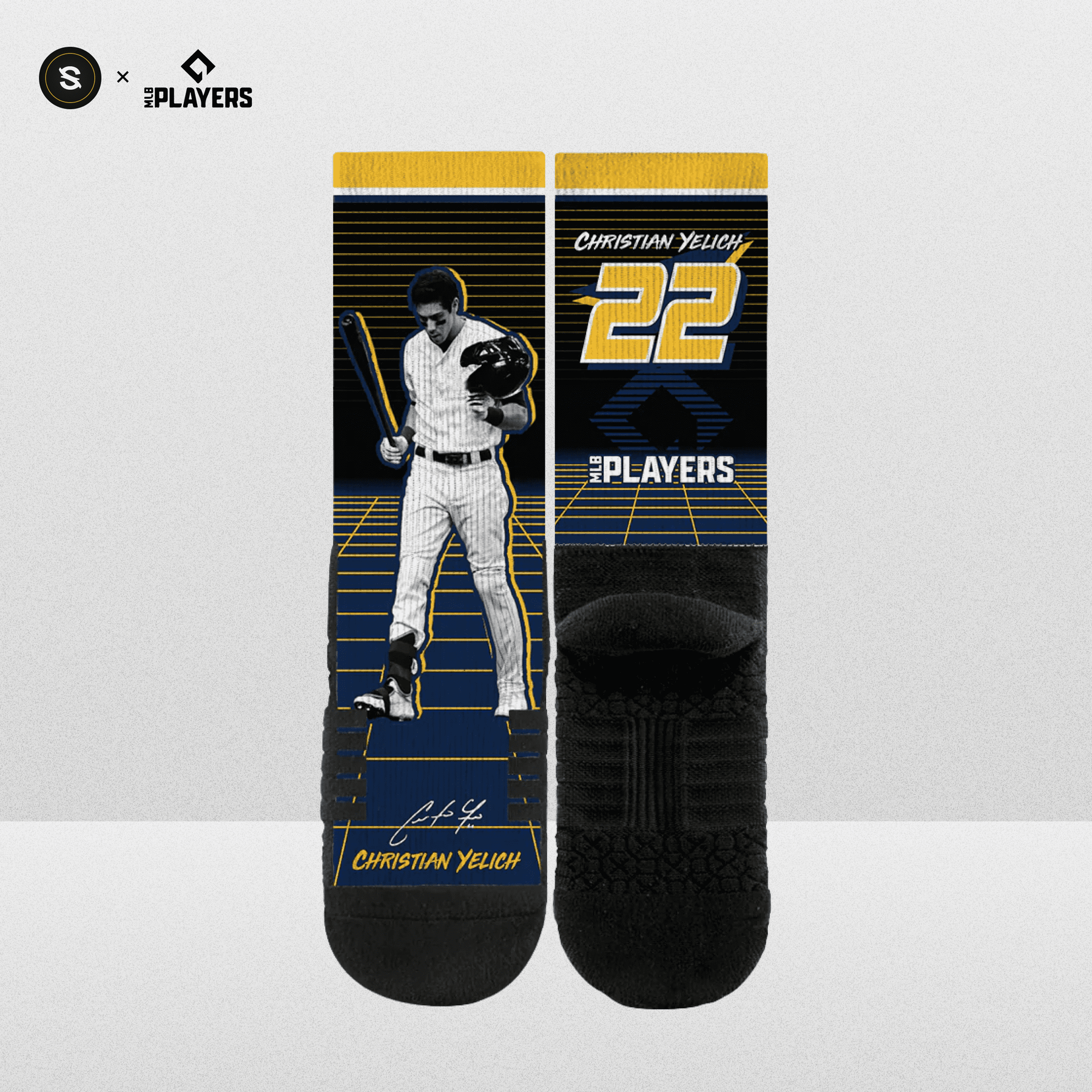 MLBPA Premium Crew Sock ('23 Synthwave)