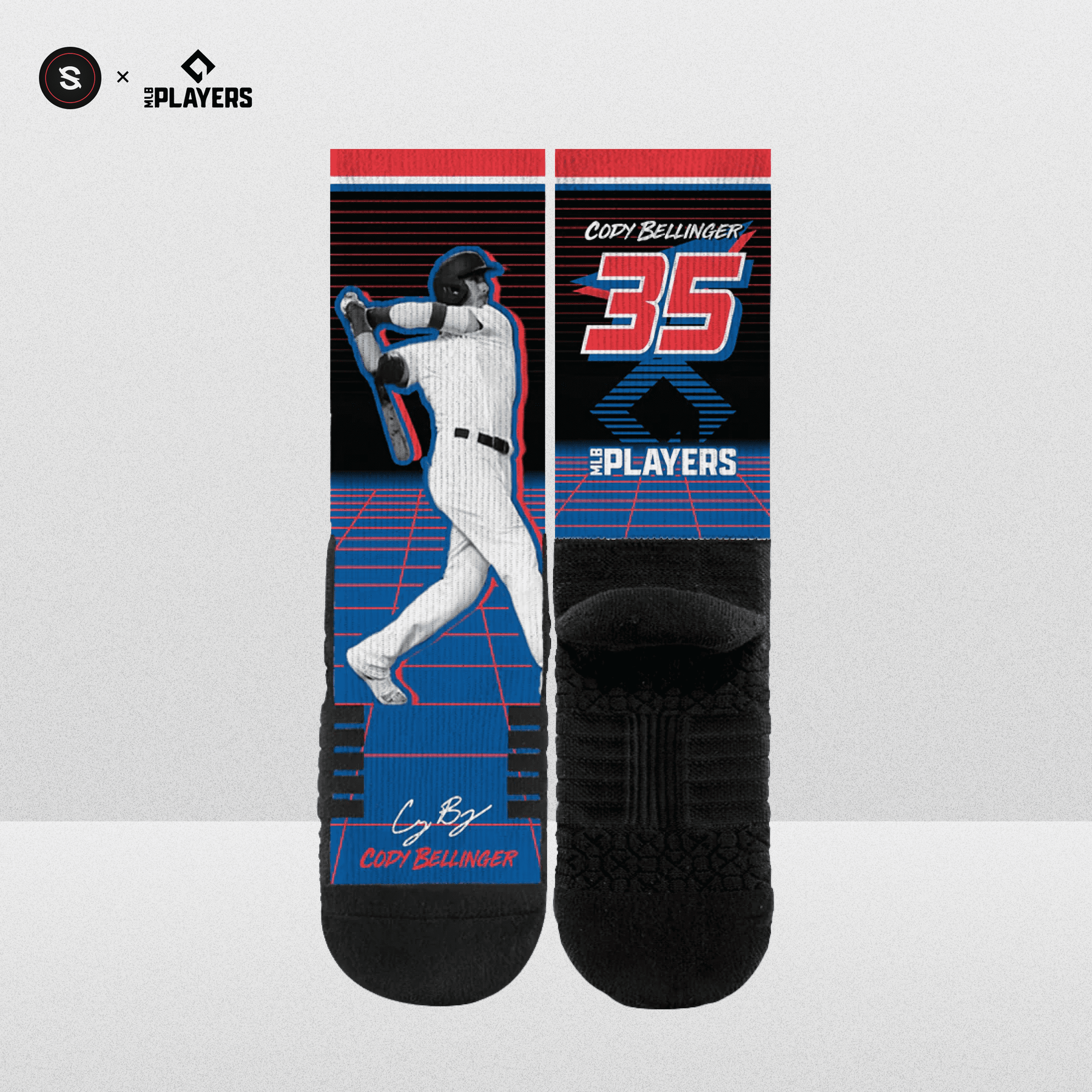 MLBPA Premium Crew Sock ('23 Synthwave)