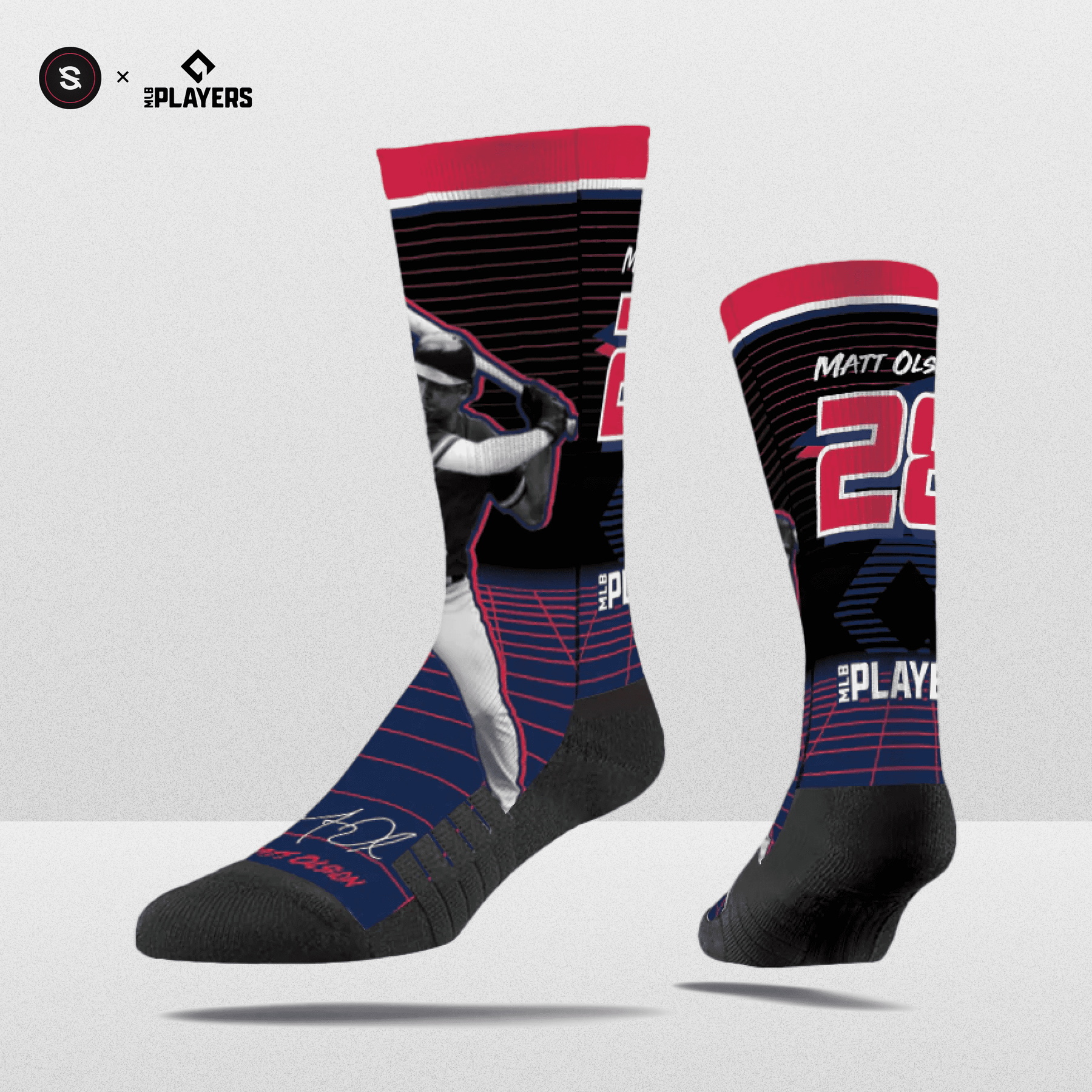 MLBPA Premium Crew Sock ('23 Synthwave)