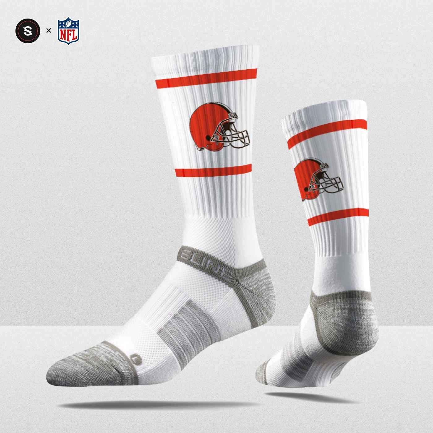 NFL Performance Crew Sock ('22-'23) Strideline Cleveland Browns / Medium/Large