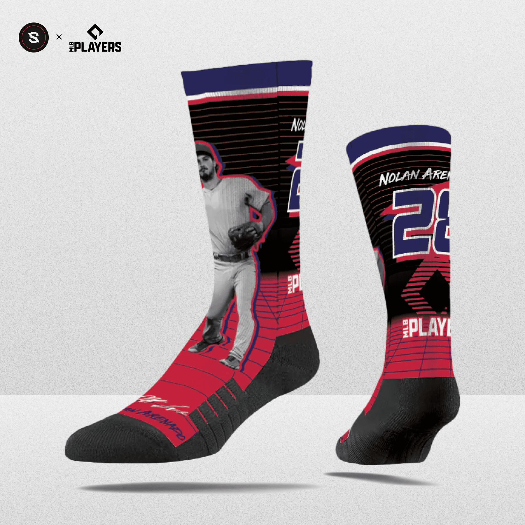 MLBPA Premium Crew Sock ('23 Synthwave)