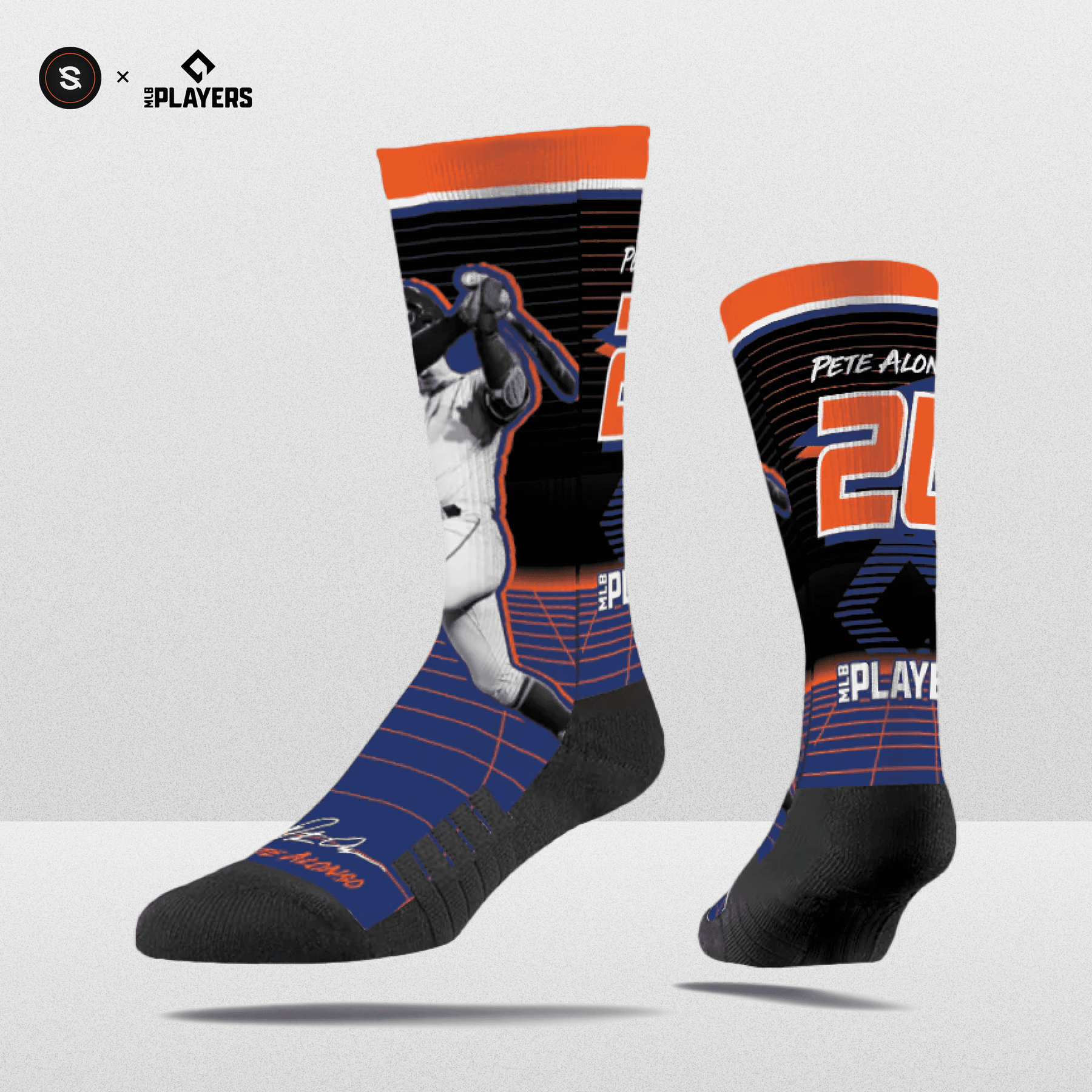 MLBPA Premium Crew Sock ('23 Synthwave)