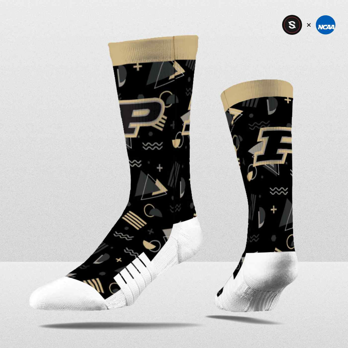 NCAA Varsity Stripe Crew Sock 🧦 Strideline