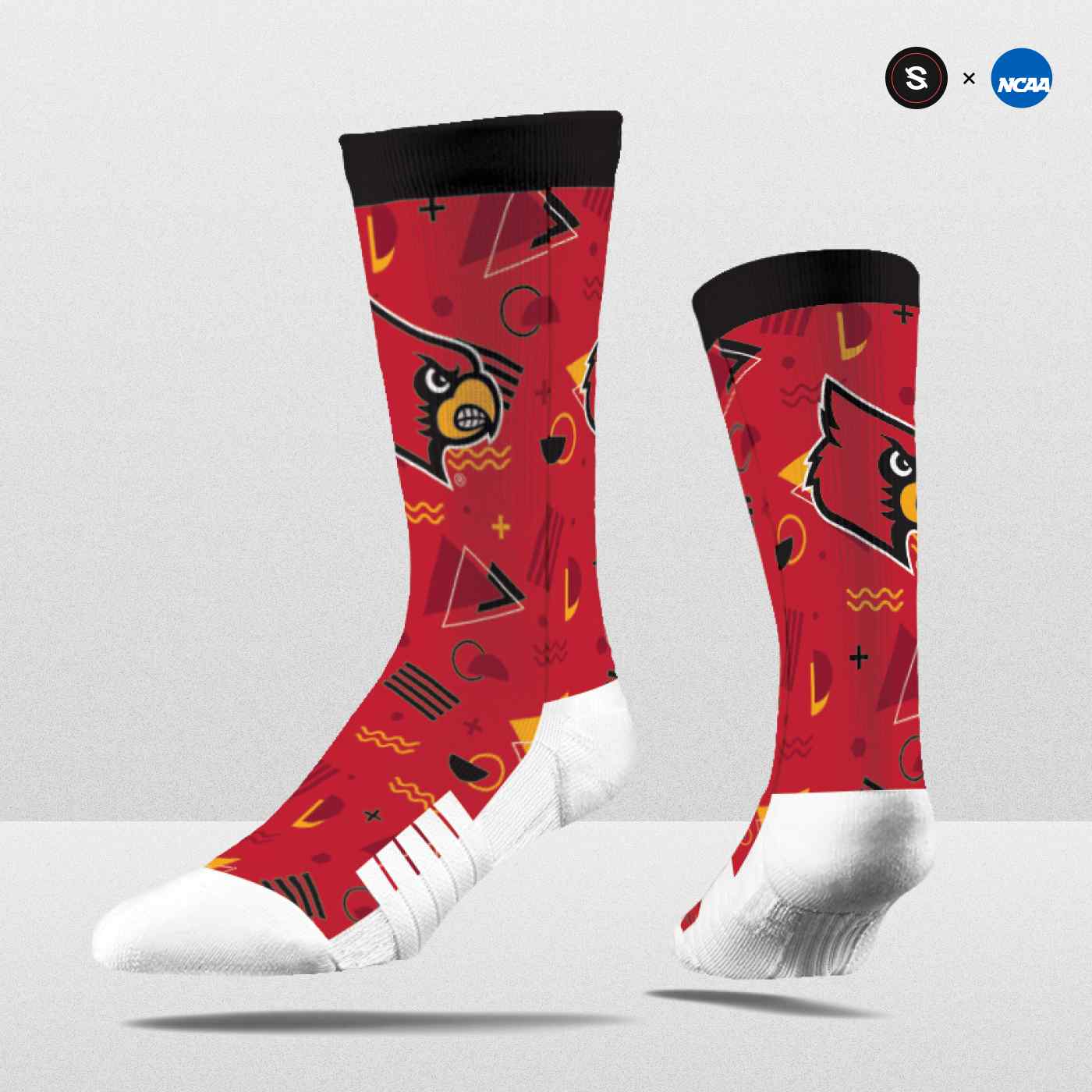 University of Louisville Socks, Louisville Cardinals Socks